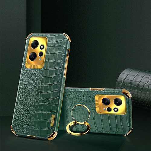 Soft Luxury Leather Snap On Case Cover XD4 for Xiaomi Redmi Note 12 4G Green