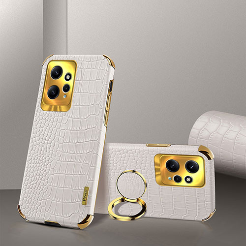 Soft Luxury Leather Snap On Case Cover XD4 for Xiaomi Redmi Note 12 4G White