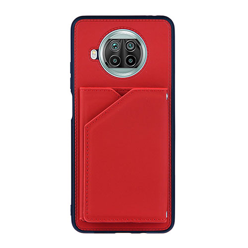 Soft Luxury Leather Snap On Case Cover Y01B for Xiaomi Mi 10i 5G Red