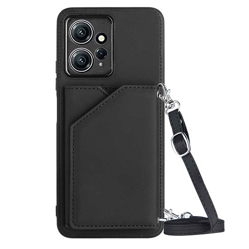 Soft Luxury Leather Snap On Case Cover YB3 for Xiaomi Redmi Note 12 4G Black