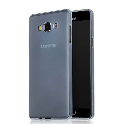 Soft Silicone Gel Matte Finish Cover for Samsung Galaxy A7 SM-A700 White