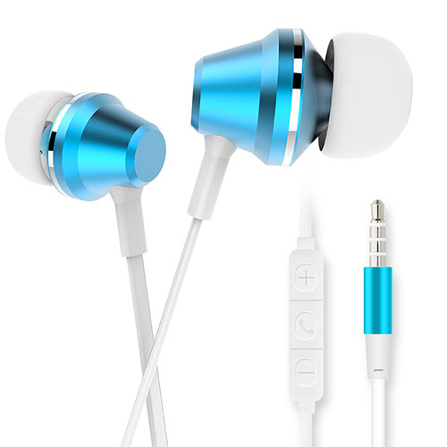 Sports Stereo Earphone Headset In-Ear H37 Blue