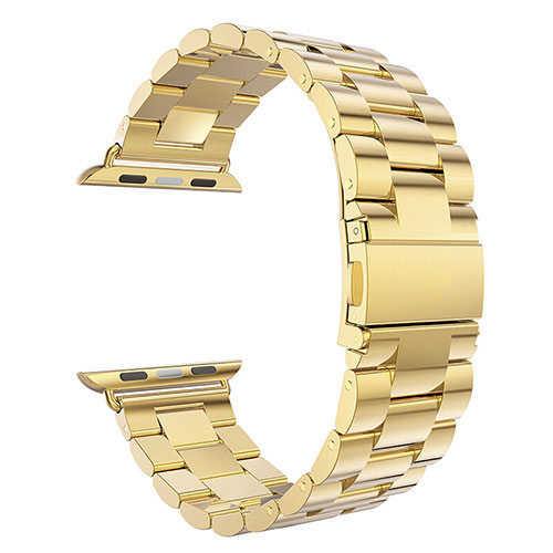 Stainless Steel Bracelet Band Strap for Apple iWatch 2 38mm Gold