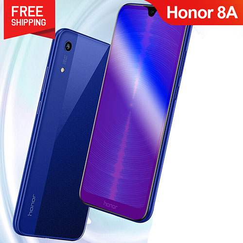 Tempered Glass Anti Blue Light Screen Protector Film B01 for Huawei Y6 Prime (2019) Clear