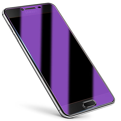 Tempered Glass Anti Blue Light Screen Protector Film B01 for Samsung Galaxy C5 SM-C5000 Blue