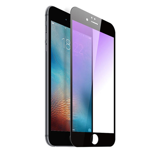 Tempered Glass Anti Blue Light Screen Protector Film for Apple iPhone 6 Black