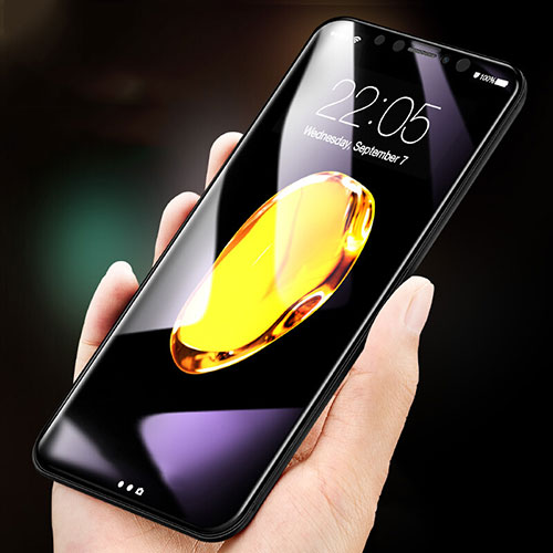 Tempered Glass Anti Blue Light Screen Protector Film for Apple iPhone Xs Max Blue