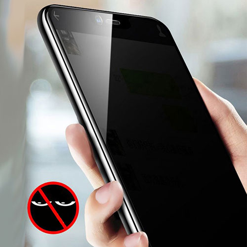 Tempered Glass Anti-Spy Screen Protector Film for Huawei Honor 20S Black