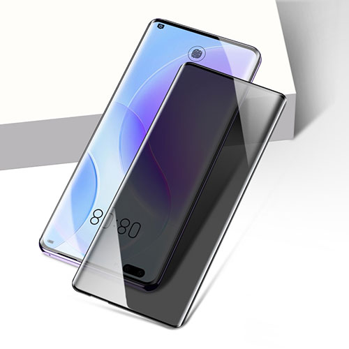 Tempered Glass Anti-Spy Screen Protector Film M01 for Huawei Nova 8 Pro 5G Clear