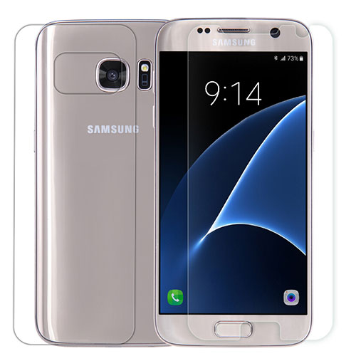 Tempered Glass Screen Protector Front and Back Film for Samsung Galaxy S7 G930F G930FD Clear