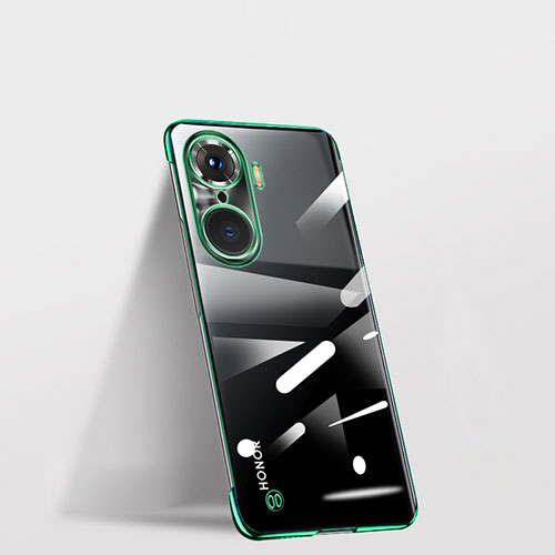 Transparent Crystal Frameless Hard Case Back Cover for Huawei Honor 60 Pro 5G Green