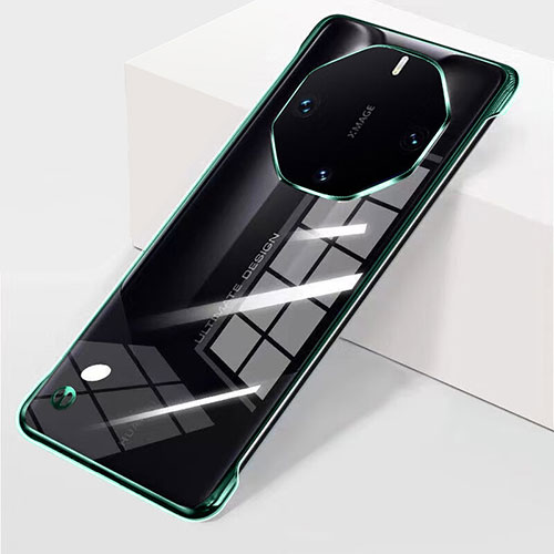 Transparent Crystal Frameless Hard Case Back Cover for Huawei Mate 60 RS Ultimate Green