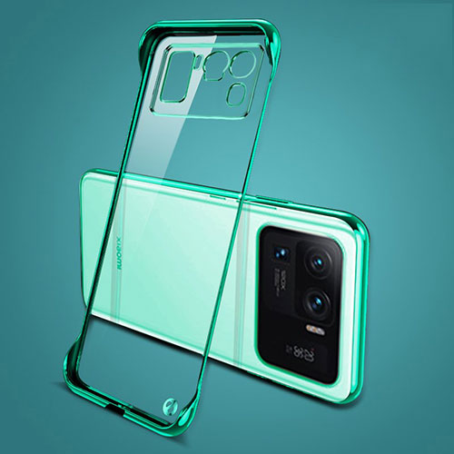 Transparent Crystal Hard Case Back Cover H04 for Xiaomi Mi 11 Ultra 5G Green