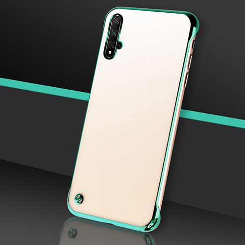 Transparent Crystal Hard Case Back Cover S05 for Huawei Nova 5 Pro Green