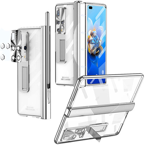 Transparent Crystal Hard Case Back Cover ZL1 for Huawei Mate X2 Clear