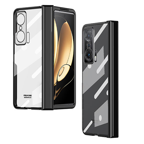 Transparent Crystal Hard Case Back Cover ZL3 for Huawei Honor Magic V 5G Black