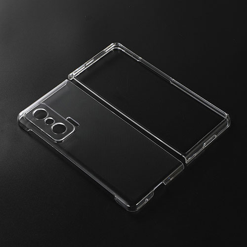 Transparent Crystal Hard Case Cover for Huawei Honor Magic V 5G Clear