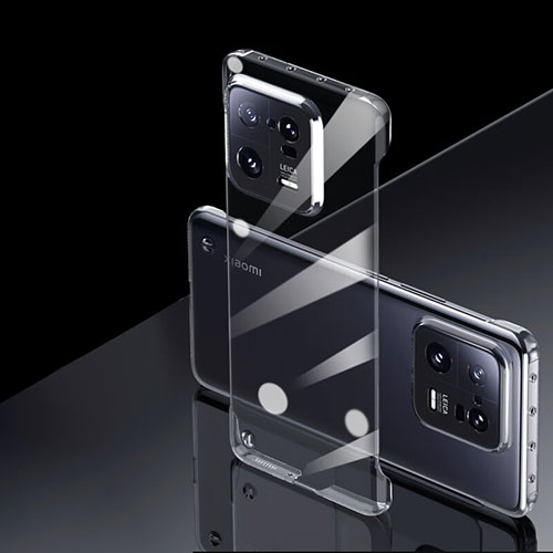 Transparent Crystal Hard Case Cover for Xiaomi Mi 13 Pro 5G Black
