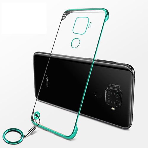 Transparent Crystal Hard Rigid Case Back Cover H04 for Huawei Nova 5z Green