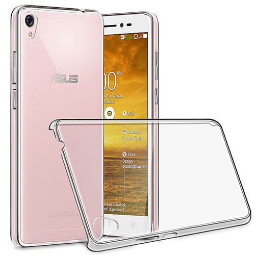 Transparent Crystal Hard Rigid Case Cover for Asus Zenfone Live ZB501KL Clear