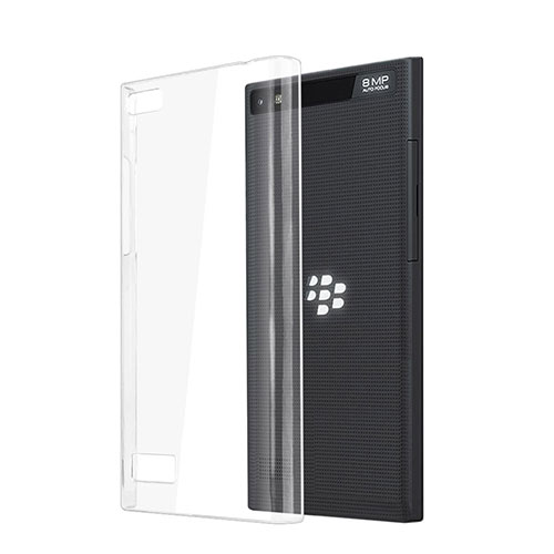 Transparent Crystal Hard Rigid Case Cover for Blackberry Leap Clear