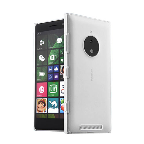 Transparent Crystal Hard Rigid Case Cover for Nokia Lumia 830 Clear