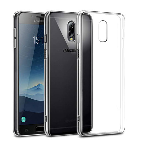 Transparent Crystal Hard Rigid Case Cover for Samsung Galaxy C7 (2017) Clear