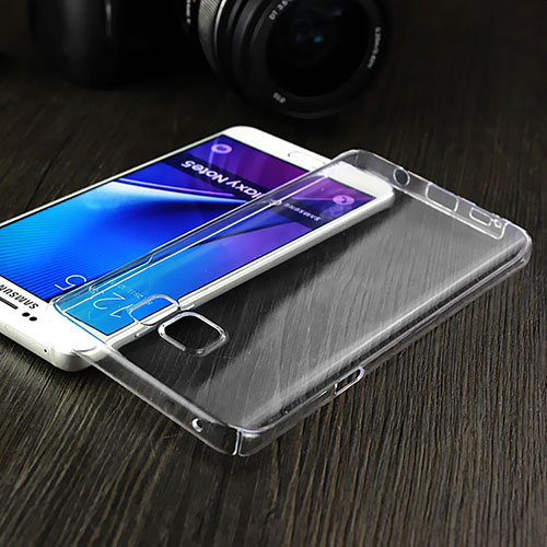 Transparent Crystal Hard Rigid Case Cover for Samsung Galaxy Note 5 N9200 N920 N920F Clear