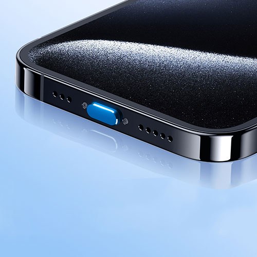 Type-C Anti Dust Cap USB-C Plug Cover Protector Plugy Universal H01 for Apple iPad Pro 12.9 (2021) Blue