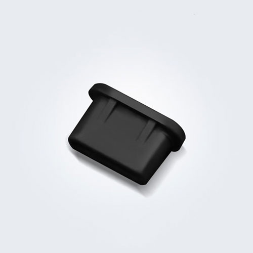 Type-C Anti Dust Cap USB-C Plug Cover Protector Plugy Universal H11 for Apple iPhone 15 Pro Max Black