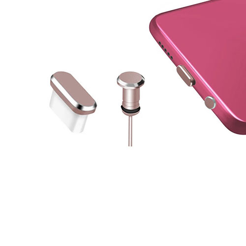 Type-C Anti Dust Cap USB-C Plug Cover Protector Plugy Universal H12 for Apple iPad Pro 11 (2022) Rose Gold