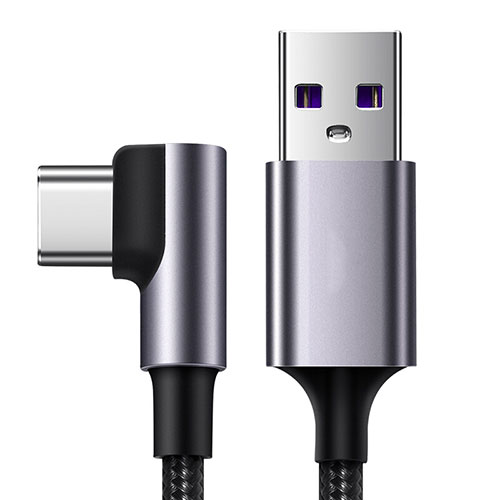 Type-C Charger USB Data Cable Charging Cord Android Universal T07 for Apple iPad Pro 11 (2022) Black