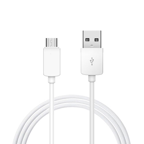 Type-C Charger USB Data Cable Charging Cord Android Universal T18 for Apple iPhone 15 Plus White