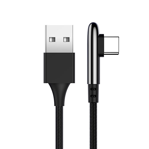 Type-C Charger USB Data Cable Charging Cord Android Universal T20 for Apple iPad Air 5 10.9 (2022) Black