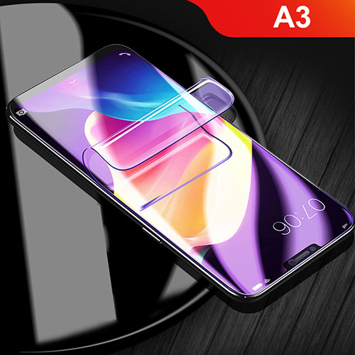 Ultra Clear Anti Blue Light Full Screen Protector Film for Oppo A3 Clear