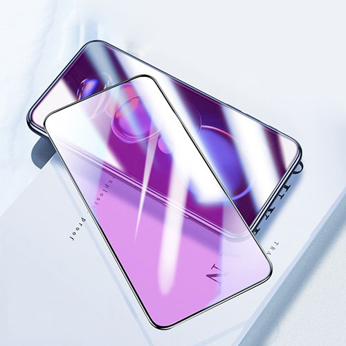 Ultra Clear Anti Blue Light Full Screen Protector Tempered Glass F02 for Xiaomi Redmi K50i 5G Black