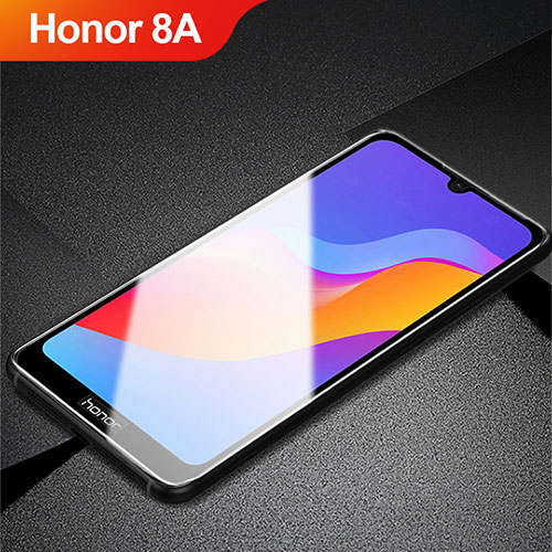 Ultra Clear Anti Blue Light Full Screen Protector Tempered Glass for Huawei Honor 8A Black