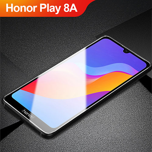 Ultra Clear Anti Blue Light Full Screen Protector Tempered Glass for Huawei Honor Play 8A Black