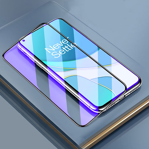 Ultra Clear Anti Blue Light Full Screen Protector Tempered Glass for OnePlus 8T 5G Black