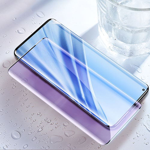 Ultra Clear Anti Blue Light Full Screen Protector Tempered Glass for Xiaomi Mi 11 Lite 5G Black