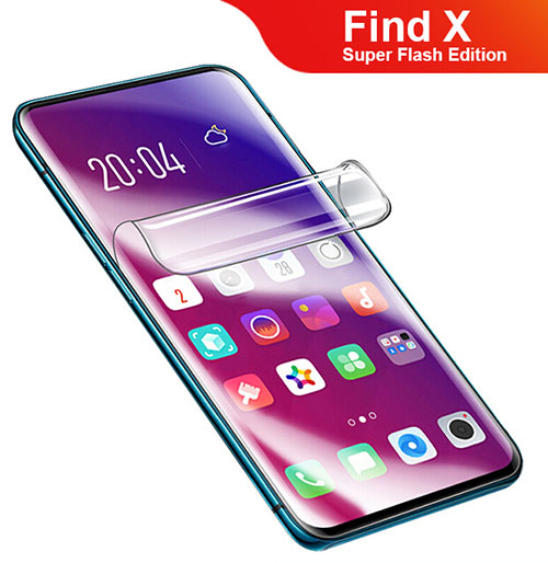 Ultra Clear Full Screen Protector Film for Oppo Find X Super Flash Edition Clear