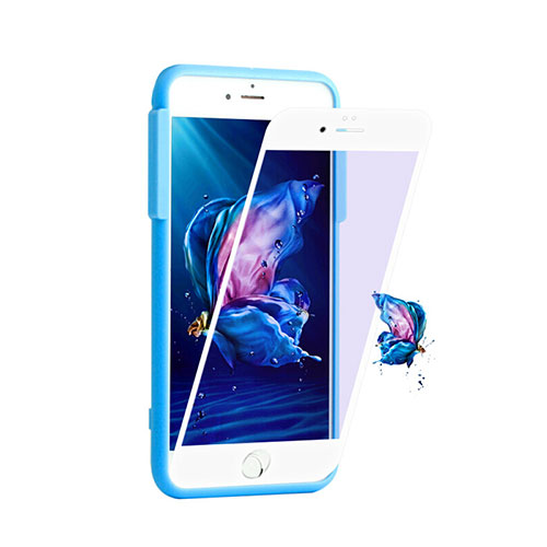 Ultra Clear Full Screen Protector Tempered Glass F02 for Apple iPhone 6 Plus White