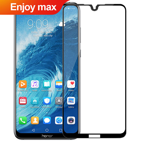 Ultra Clear Full Screen Protector Tempered Glass F02 for Huawei Enjoy Max Black