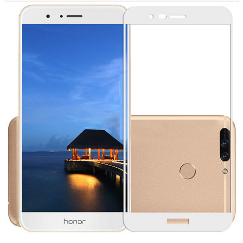 Ultra Clear Full Screen Protector Tempered Glass F02 for Huawei Honor V9 White