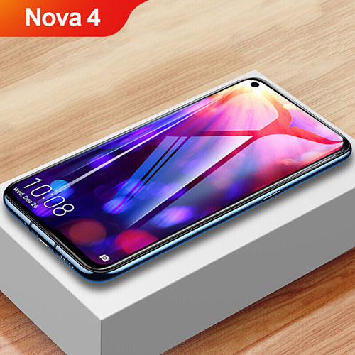 Ultra Clear Full Screen Protector Tempered Glass F02 for Huawei Nova 4 Black