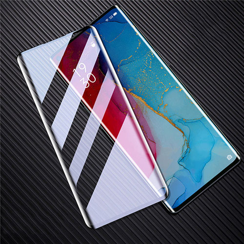 Ultra Clear Full Screen Protector Tempered Glass F02 for Oppo Find X2 Neo Black