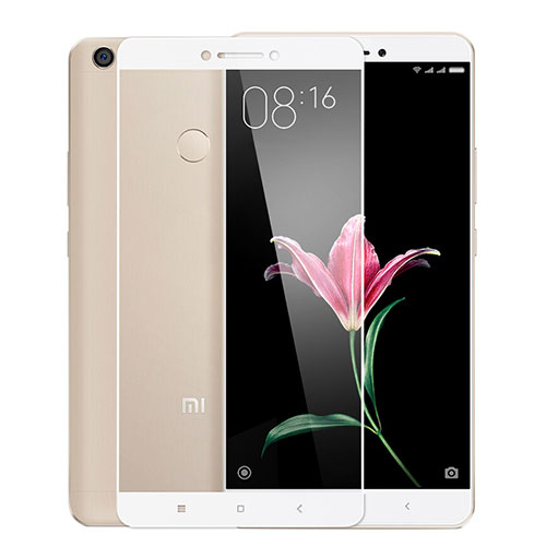 Ultra Clear Full Screen Protector Tempered Glass F02 for Xiaomi Mi Max White