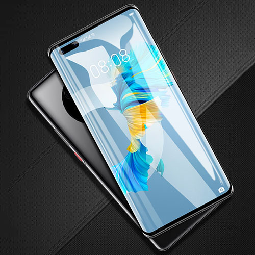 Ultra Clear Full Screen Protector Tempered Glass F03 for Huawei Mate 40 Pro Black