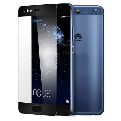 Ultra Clear Full Screen Protector Tempered Glass F03 for Huawei P10 Plus Black