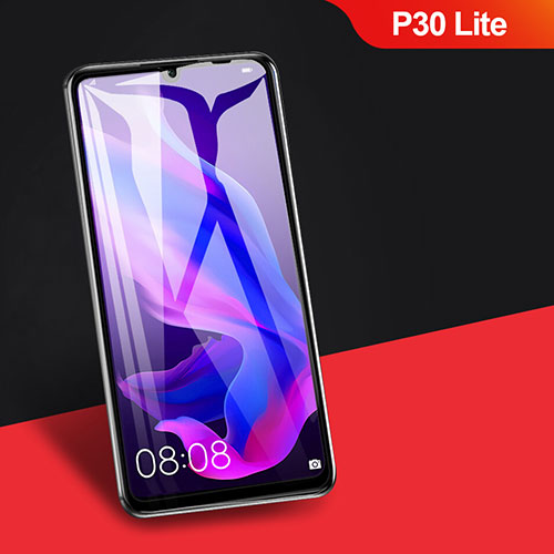 Ultra Clear Full Screen Protector Tempered Glass F03 for Huawei P30 Lite New Edition Black